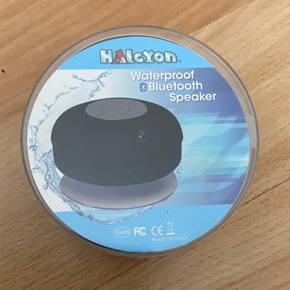 Black Waterproof Bluetooth Speaker